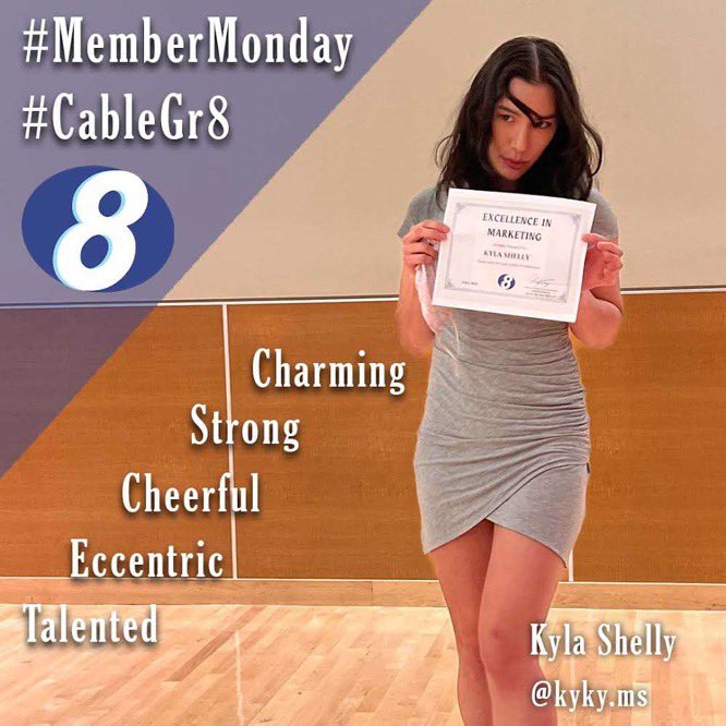 Cable8's tweet photo. Today’s #MemberMonday goes out to @KylaShelly1 ! You are such a talented photographer and we love seeing all the hard work you put into Strange Town Mysteries this semester! 💖#cablegr8 https://t.co/23NxSPxrsC