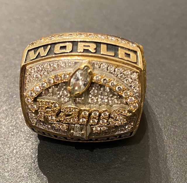 Coach Martz had a good feeling about the <a href="/RamsNFL/">Los Angeles Rams</a> all season and now 20+ years after <a href="/Coach_MikeMartz/">Coach Mike Martz</a>  won the Super Bowl with the Rams the trophy, ring, and championship title have returned!