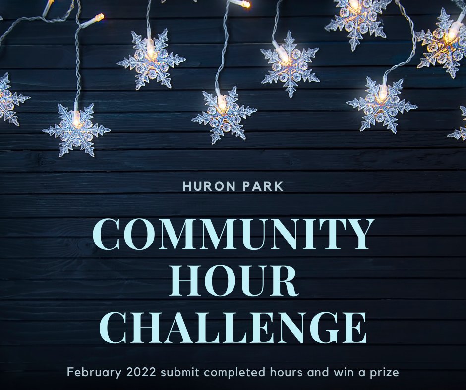 HuronPark's tweet image. HPSS Community Hour Challenge 🐾💜
✅Completed Community Hours
✅Requirement update for this school year
✅Submit them
✅Win a prize
#communityhours #challenge #HPcares #HPgivesback