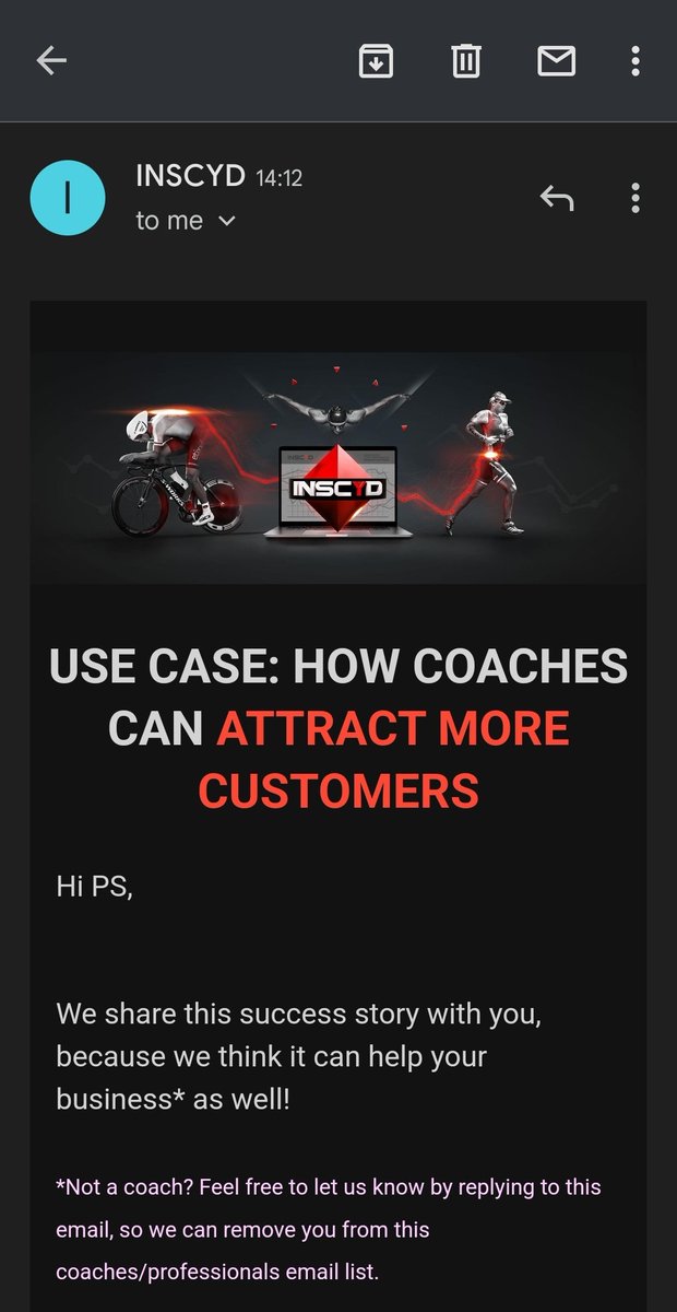 pstriathlon's tweet photo. Customers? Business? Maybe it's time to bring back #realcoaching
#notapersonaltrainer
#notabusiness
#athletes
#coaching https://t.co/nx6qXsixmA