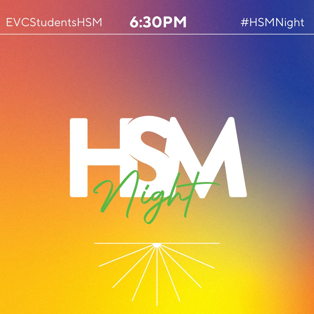 evcstudentsHSM's tweet photo. High School Students! HSM is TONIGHT!!! 6:30pm!

Come for a Unique experience as you get to see first hand what persecution as a believer looks like &amp; We will continue in our 8 Ways series!

BRING A FRIEND WITH YOU! https://t.co/jdJ1AMImHI