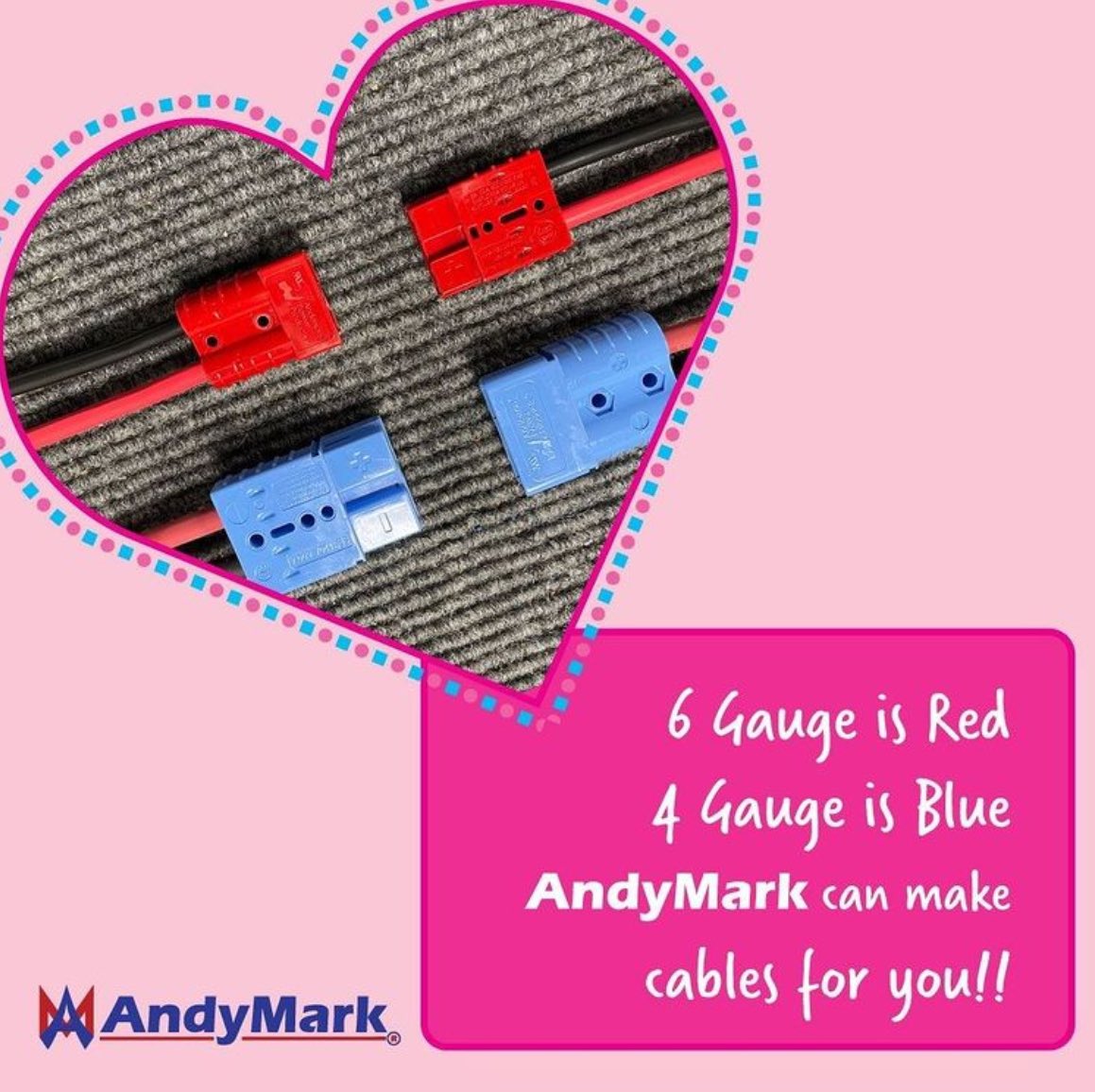 andymarkinc's tweet photo. Ok, so maybe we're not the best at poetry... but we do make great cables! Check out our selection of assembled cables for your robot's batteries, sensors, and more!  #poetry #omgrobots #morethanrobots #firstgamechangers #electric #frcteams #ftcteams #robotics https://t.co/J8oy1D97ye