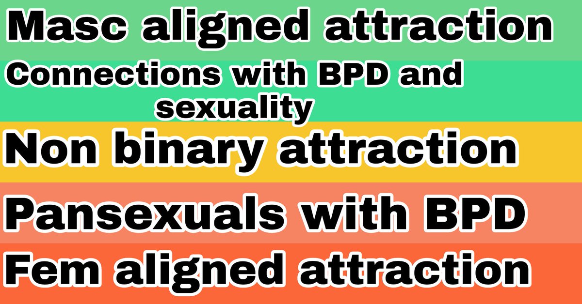 BPDflagsOTD's tweet photo. ♡ Pansexual BPD flag ♡

❥ Made by : Admin 💝
❥ Meaning : A flag for pansexuals with bpd!
❥ Requested by: Anon on CC
❥ Do NOT use if you're : Non BPD, radinclus,  not pan
#bpdtwt https://t.co/8qTbd9AZif