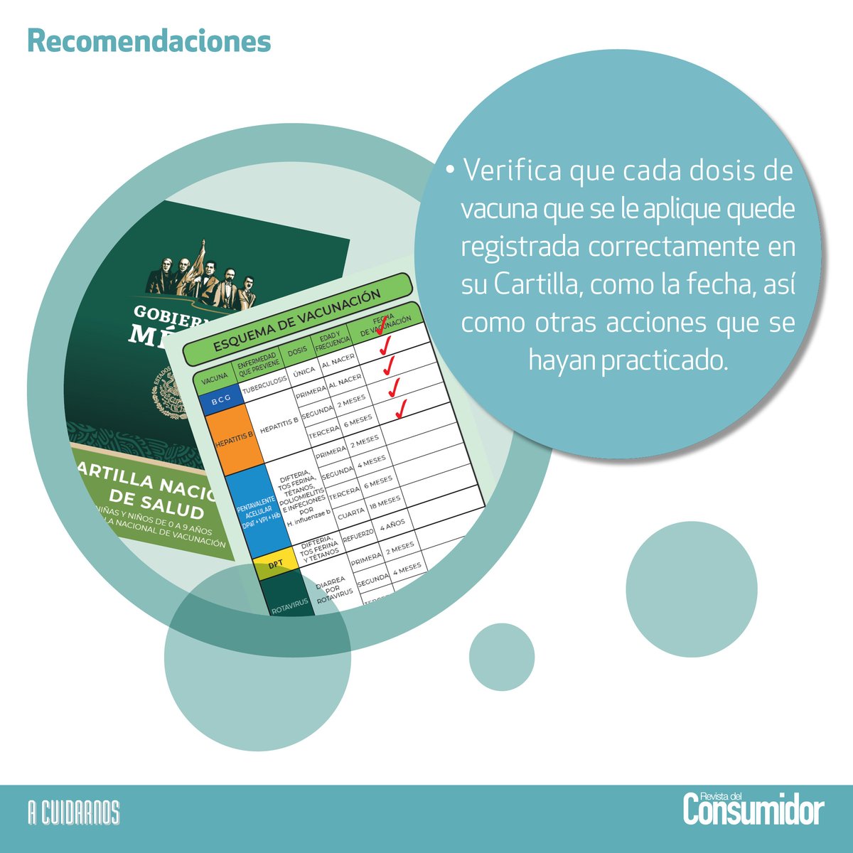 Profeco's tweet photo. ❤️ #ACuidarnos | La vacunación es una de las mayores demostraciones de amor y cuidado para los más pequeños de casa. 💉
Recuerda que el Sector Salud ofrece las vacunas de manera gratuita a niños y niñas. 👧👦 https://t.co/xDeVp6Q25C