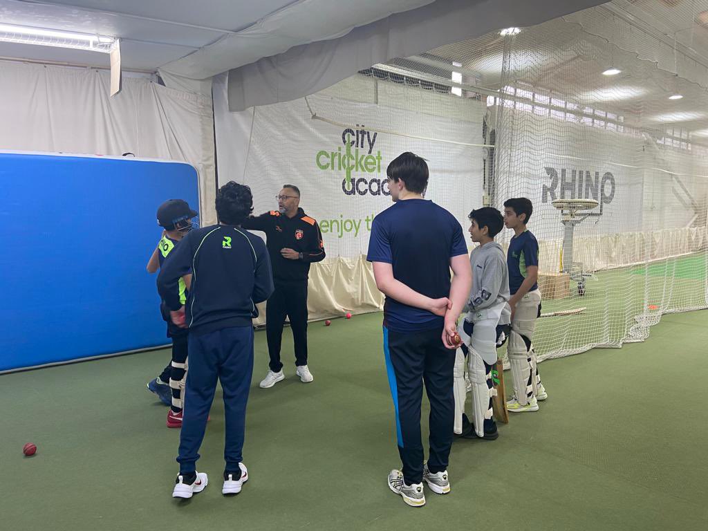 citycricket's tweet photo. 🏏Great start to the half term camp 💥 https://t.co/2rgQo7LOIM