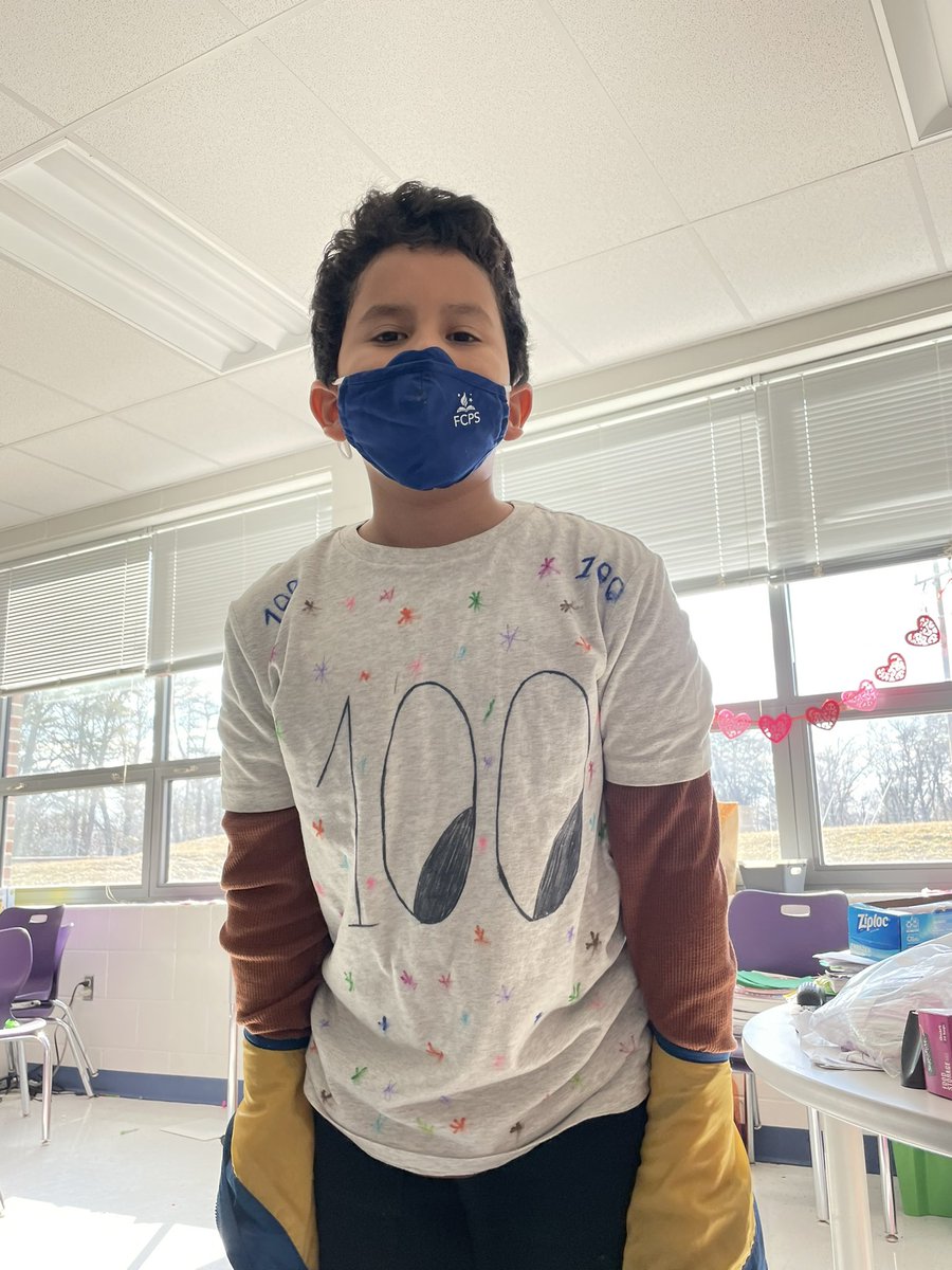 Ms. Miknis (@msmiknis) on Twitter photo I asked students to wear a shirt with a number on it for some 100th Day math activities and this kid knocked it out of the park!! He made his own 100th Day shirt!!! 💕💕💕💯💯💯➕➖➗✖️ <a href="/StratfordLndgES/">Stratford Landing ES</a> <a href="/leaderofthepod/">Kevin Morris</a> <a href="/LRWilliams_SLES/">LaChelle R. Williams (she/her)</a> <a href="/JulieKubiak2/">Julie Kubiak</a> I asked students to wear a shirt with a number on it for some 100th Day math activities and this kid knocked it out of the park!! He made his own 100th Day shirt!!! 💕💕💕💯💯💯➕➖➗✖️ <a href="/StratfordLndgES/">Stratford Landing ES</a> <a href="/leaderofthepod/">Kevin Morris</a> <a href="/LRWilliams_SLES/">LaChelle R. Williams (she/her)</a> <a href="/JulieKubiak2/">Julie Kubiak</a>