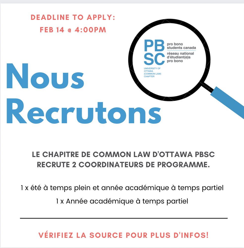 PBSC uOttawa tweet media