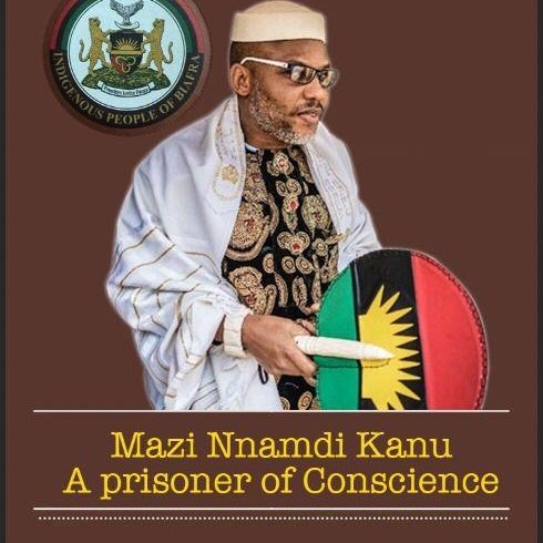 real_IpobDOS's tweet photo. Feb 16th 2022 our leader's ( IPOB's) legal battle with thr Nigerian govt continues at the Abujs Federal High Court. In solidarity, protests continue in the Diaspora while we will observe a SIT-AT-HOME in the whole of Biafraland as our own form of protest.
#FreeMaziNnamdiKanuNow https://t.co/eYBgijMXz7