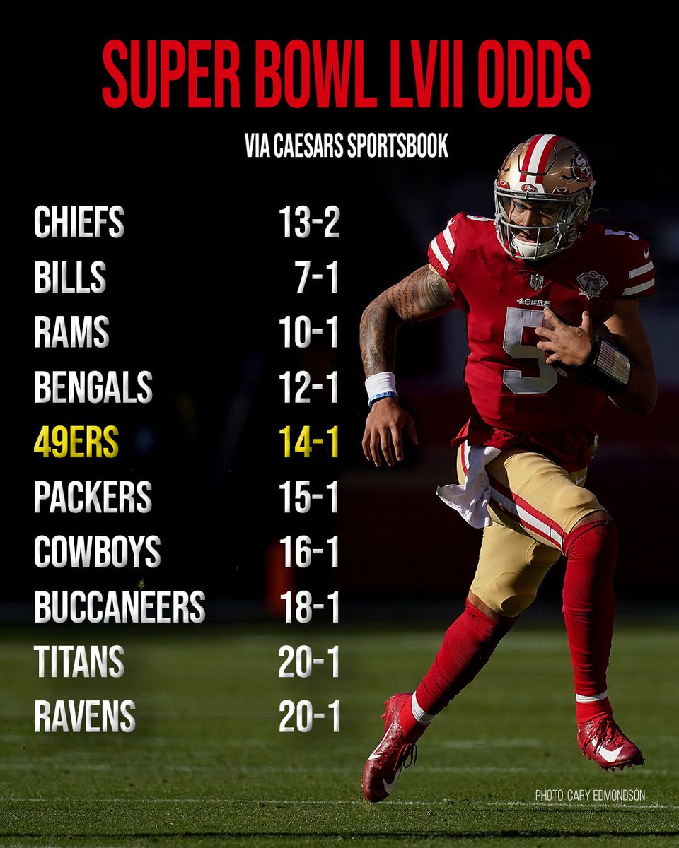 Super Bowl Odds  49ers And Ravens Are The Betting Favorites