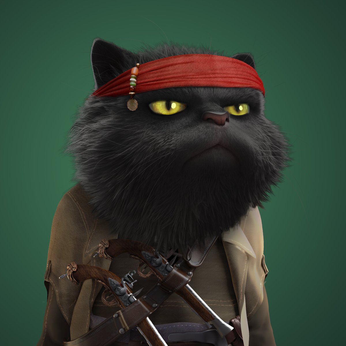 Bcatnft's tweet photo. Is your cat an adventurer?
Cat sparrow is ready for Piracy!

We’ve heard rumors that he’s currently aboard the Black Pearl navigating the Caribbean Sea

Remember to join the Discord: https://t.co/bQyhkm6gIz and RT : 5 WL to win https://t.co/vVoTSOTRi8