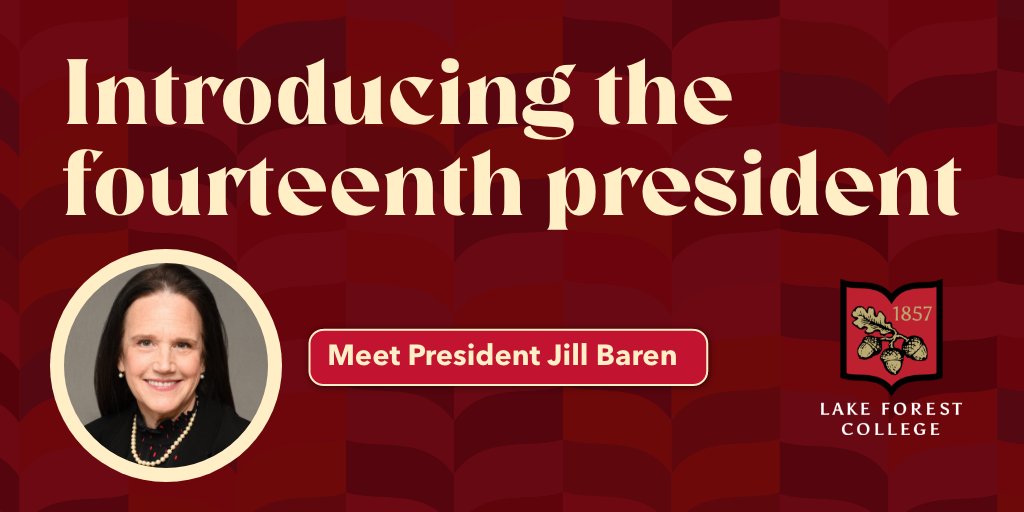 Dr. Jill M. Baren will be joining the Forester community as the College's first woman president! 📣 ow.ly/nrEY50HUQlX