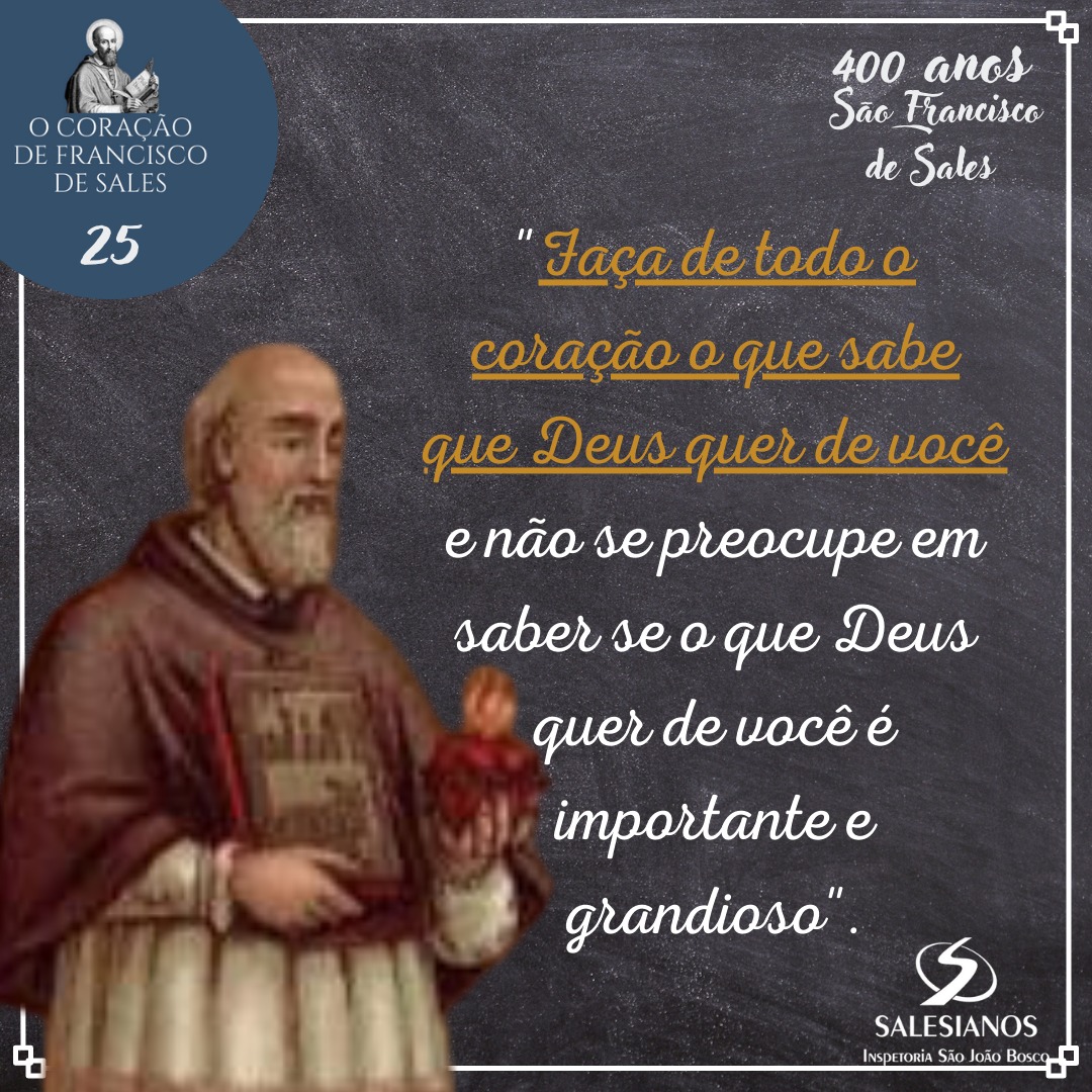 SalesianosISJB's tweet photo. O Coração de Francisco de Sales - 25
#PJS #ISJB #SomosArsb #SaoFranciscoDeSales #Salesianos #ANS #Salesiano #Santidade https://t.co/0WH2kfvXOv