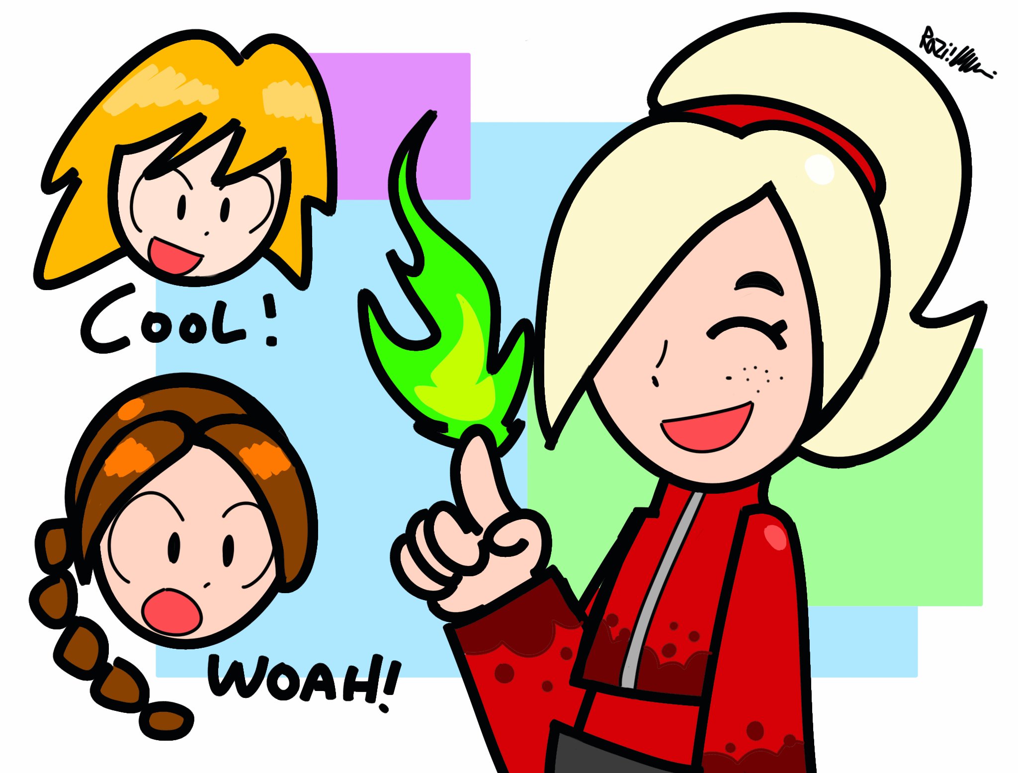 Happy birthday Ash Crimson, Ken Masters and Lara Croft! 