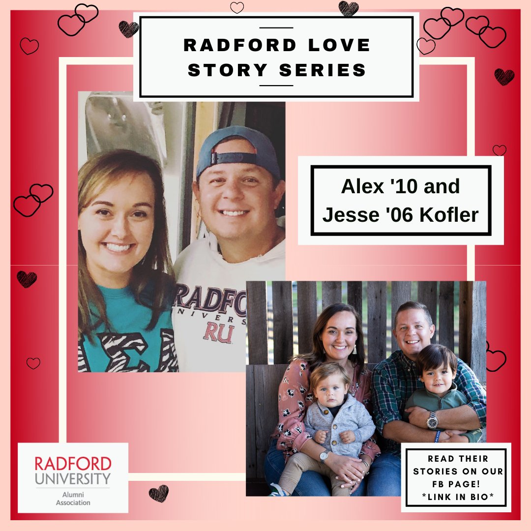 radford_alumni's tweet photo. Enjoy our last #RadfordAlumni Love Story of 2022! Meet Alex '10 and Jesse Kofler '06 in this fun tale from the National Capital Chapter! #FebruaryIsForHighlanders
❤️ https://t.co/MKC4HHp8vb https://t.co/W3YZwdRlBa