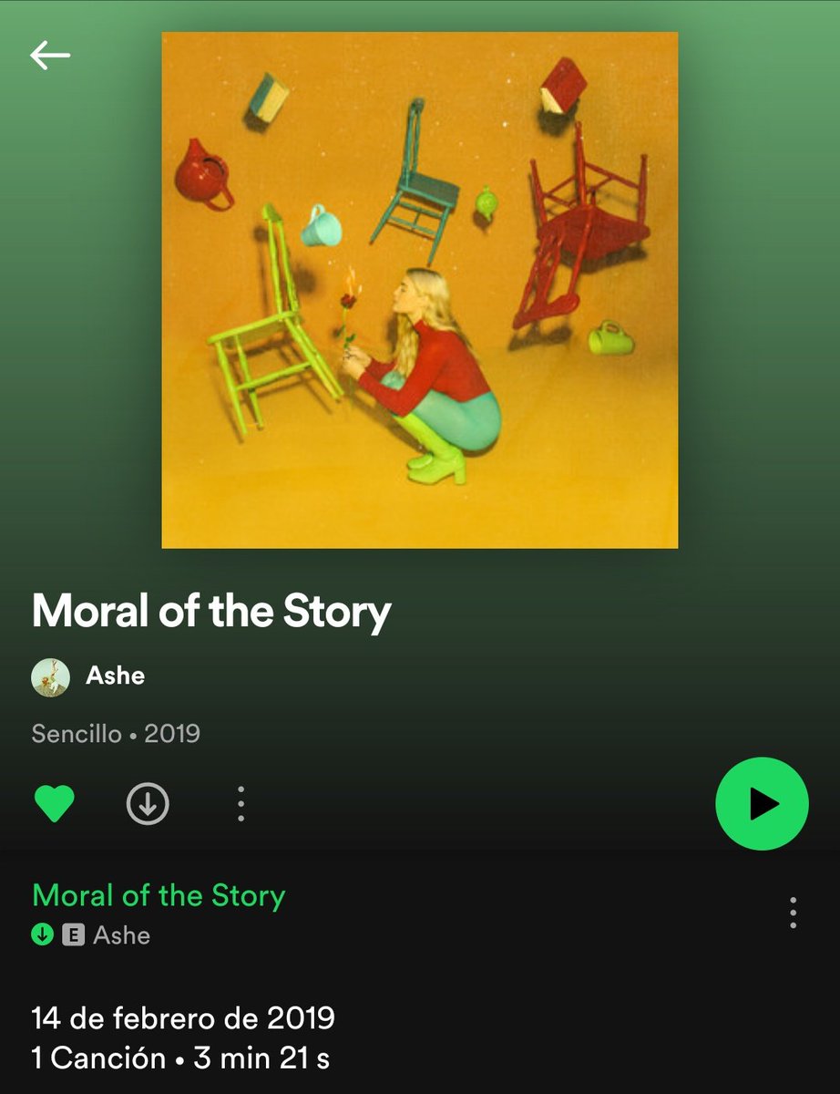iloveashetffa's tweet photo. 3 years of Moral of the Story 🎂💘
This song means a lot to me because thanks to it I know Ashe. Also is one of the most beautiful songs I've ever heard and I learned a lot from it.
Thanks @ashemusic for this masterpiece, I'm so happy and proud of all that you got for it. https://t.co/1zYlZP7UOQ