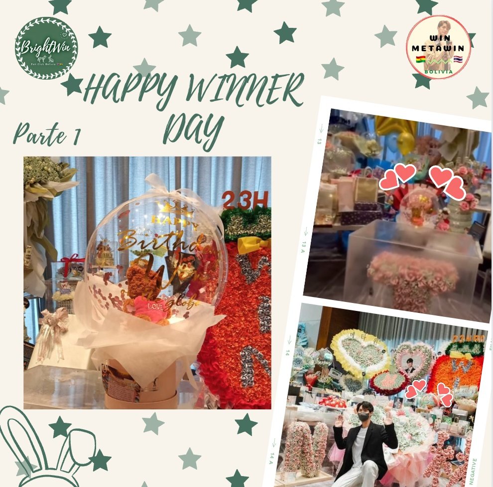 BrightWinBolFC's tweet photo. HAPPY WINNER'S DAY PART 1

Fans from Bolivia have sent a gift to Nong Win I hope you like it 💕 thank you for everything and for always being our happiness. 
We will walk with Nong Win forever 🐰💚

#winmetawin 
#เมธวินครองใจ 
#WINfinity2021 
#snowballpower https://t.co/CDtUgxU4Kz