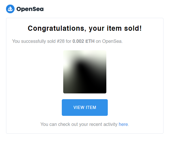 Sold🥂
My first artwork was sold today, I am very happy about it

<a href="/opensea/">OpenSea</a> #OpenSeaNFT #PolygonNFT #cryptoartcollector