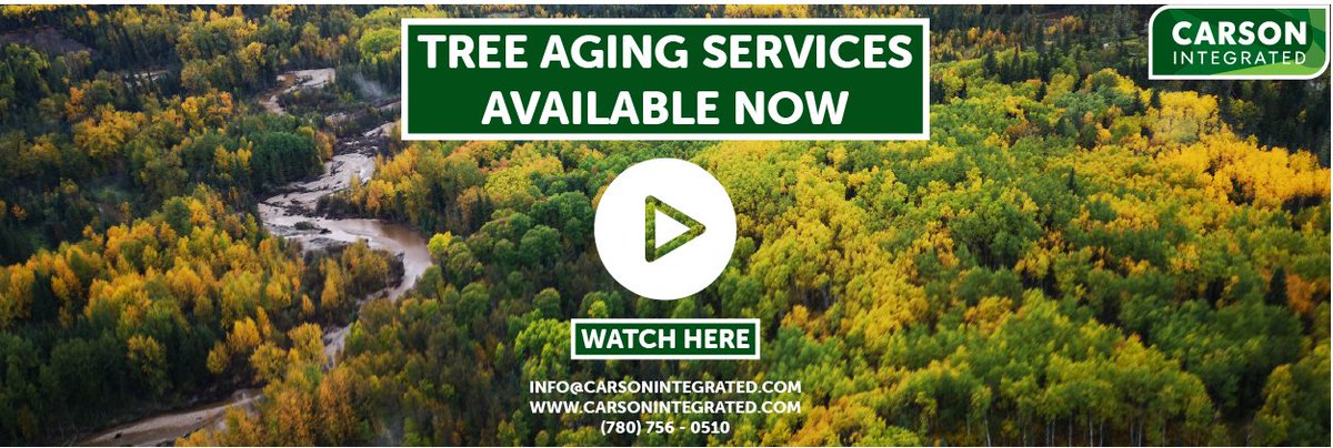 Carson Integrated is now offering Tree Aging Services that uses high res images of tree cores to produce highly repeatable, transparent results. The forest sector is always improving their methods and this is a great example of #innovation in the sector. 
youtube.com/watch?v=fs5yHy…