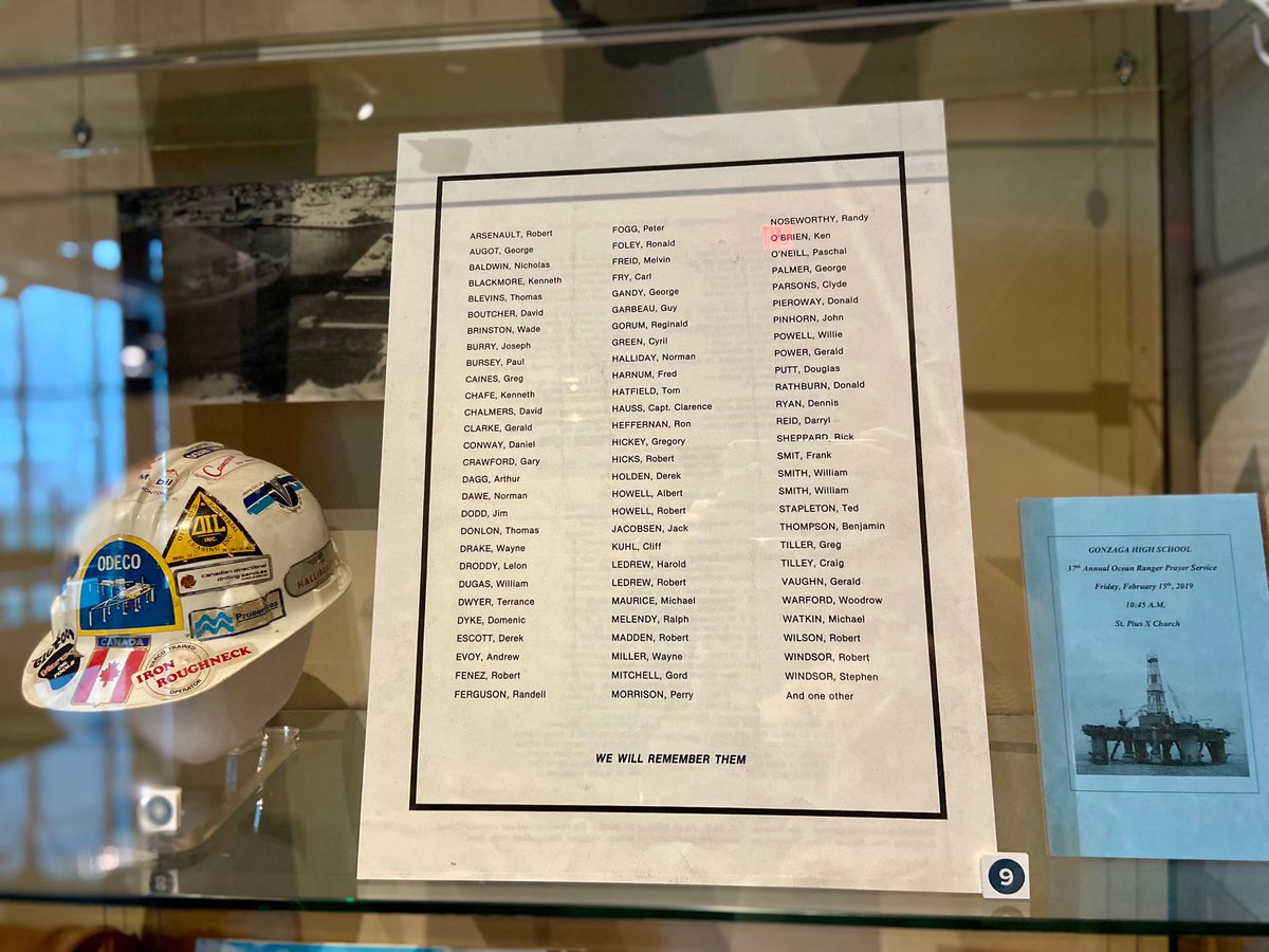 On The Go (@onthegocbc) on Twitter photo The Ocean Ranger claimed 84 lives when it went down, February 1982. The new exhibit <a href="/TheRooms_NL/">The Rooms</a> “The Loss of The Ocean Ranger” is on until June 19th. Find it on the 4th floor. #remember #AtlanticBlue The Ocean Ranger claimed 84 lives when it went down, February 1982. The new exhibit <a href="/TheRooms_NL/">The Rooms</a> “The Loss of The Ocean Ranger” is on until June 19th. Find it on the 4th floor. #remember #AtlanticBlue