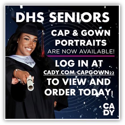 MikeMicallef1's tweet photo. Seniors - Cap and gown portraits are available now!

Log in at https://t.co/GY3PIn54hG to view &amp; order today! 🎓

@DHSWolves2022 @DHSHappenings https://t.co/fDQE8FdMQV