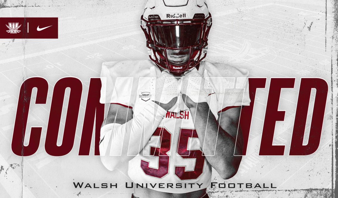 Committed!!! <a href="/WalshUFootball/">Walsh Football</a> <a href="/Hubbard_FBall/">Hubbard Eagles Football</a> <a href="/CoachJJoyce/">Justin Joyce</a>