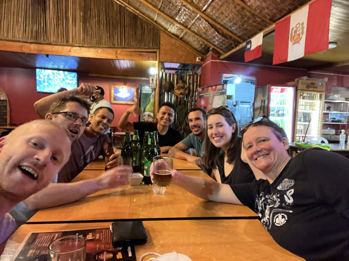 DanSmale1's tweet photo. Day 2 of @KELPER_Project . Great to catch up with collaborators and head north into deepest darkest Peru 🇵🇪. Can’t wait to start surveys and experimental collections 🧬 🌱 💧 🌞 https://t.co/MPmFXtvmRi