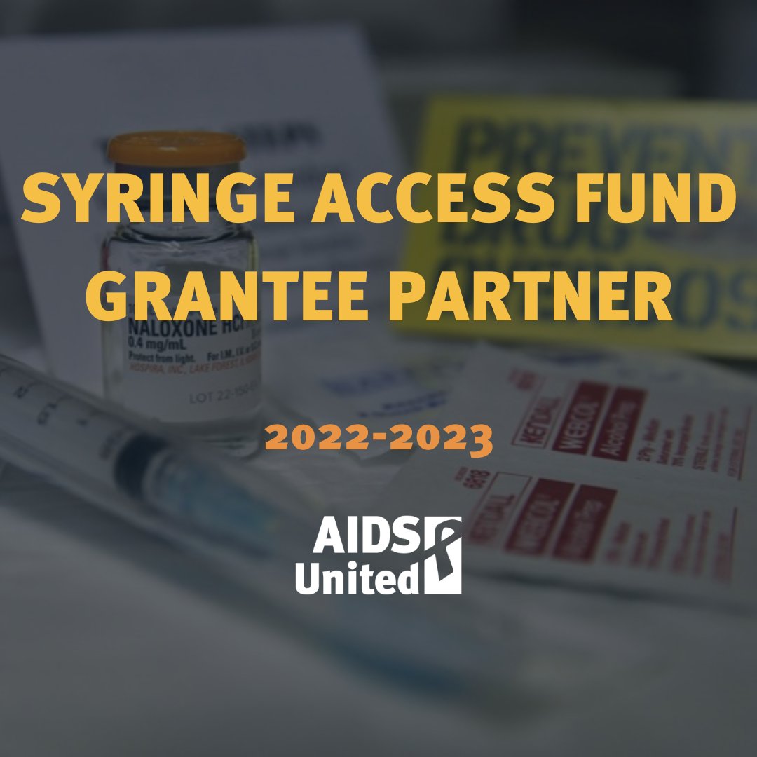 Thank you <a href="/AIDS_United/">AIDS United</a>! We’re proud to be a part of this incredible group of harm reduction organizations. Our grant award will be used to provide test strips and other harm-reduction resources. aidsunited.org/syringe-access…