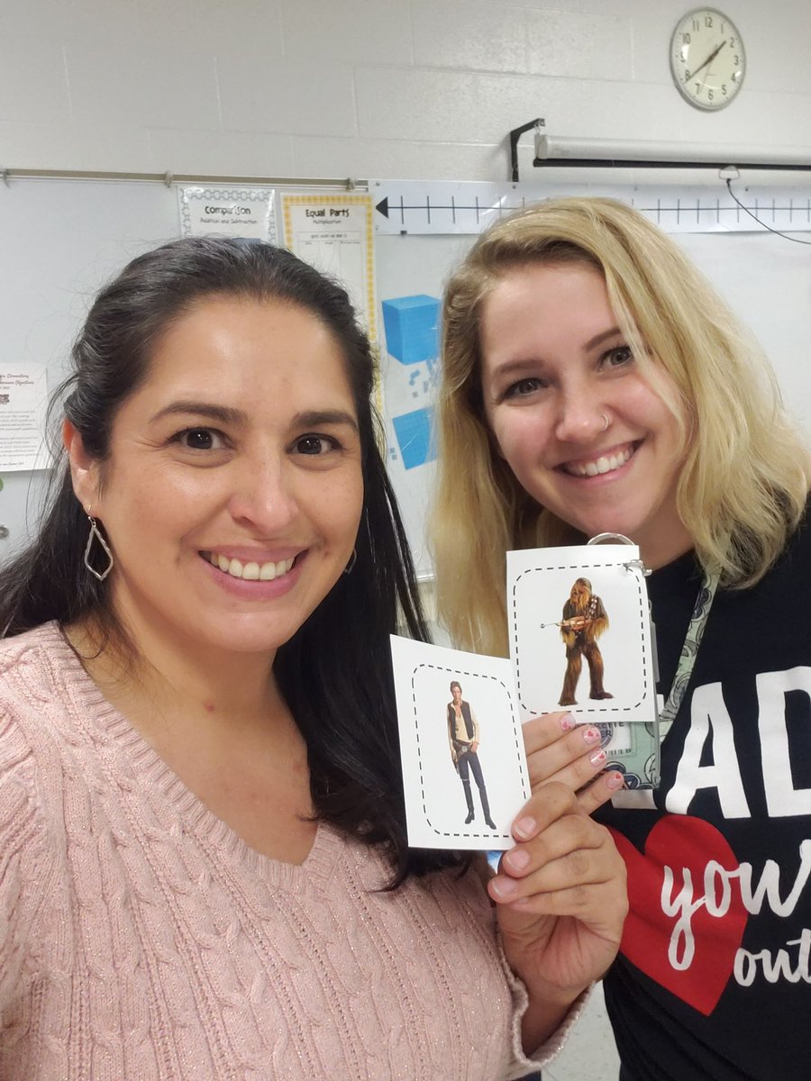 MBergerRS's tweet photo. I found my dynamic duo partner! The Hans to my Chewbacca ❤️ #EversGameOn @NISDEvers https://t.co/oM2q8Q6xlz