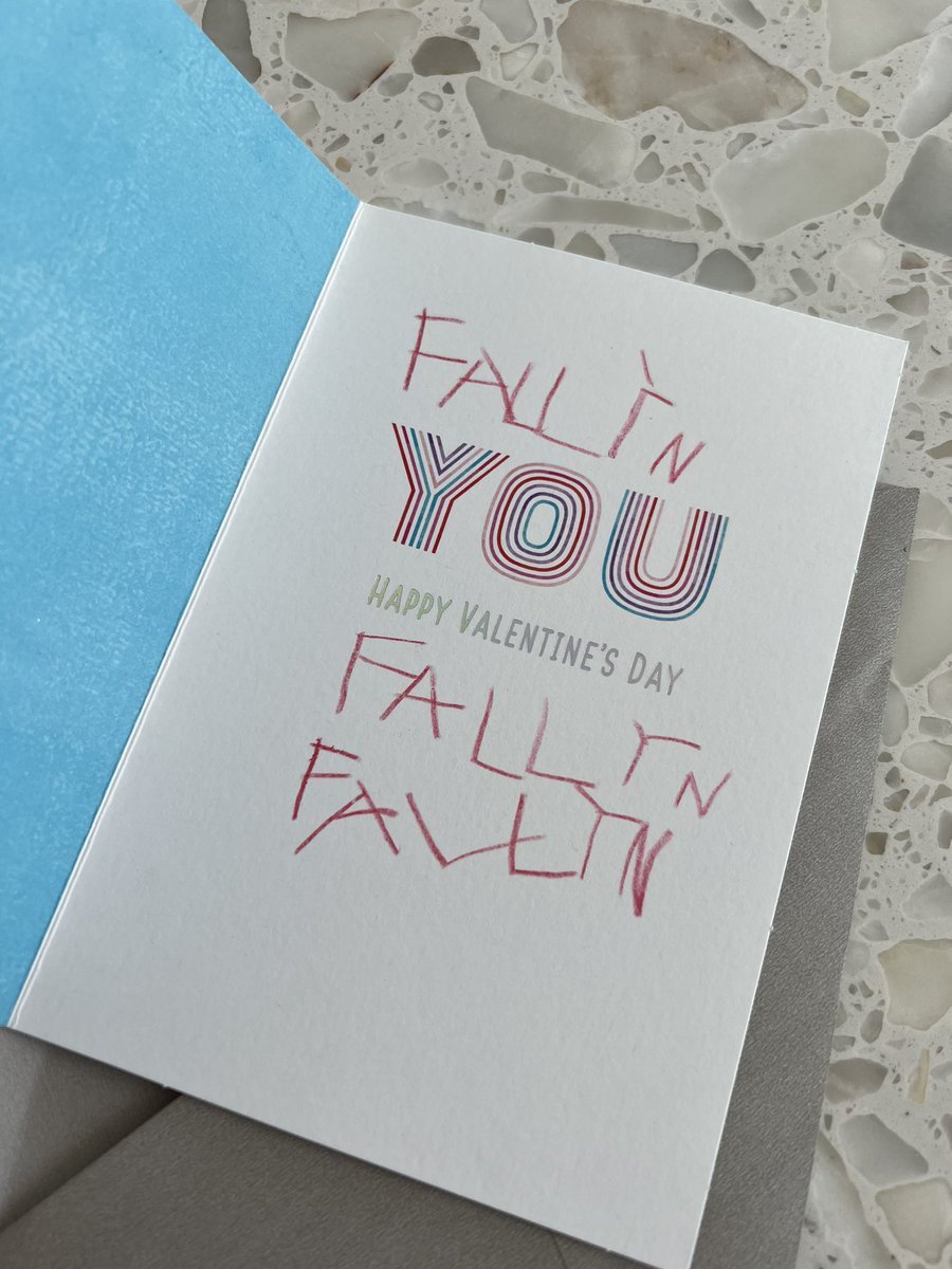 nilado's tweet photo. My 5-year-old wrote herself a Valentine’s Day card. How’s that for some self-love? 🥰🥰 https://t.co/6pClosQ7Hw