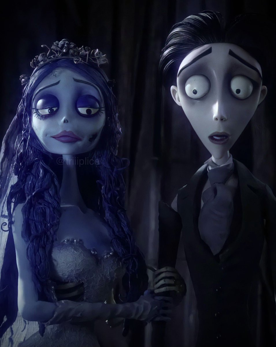triiiplice's tweet photo. Corpse Bride (2005) dir. Tim Burton https://t.co/BrdZG8I8xg