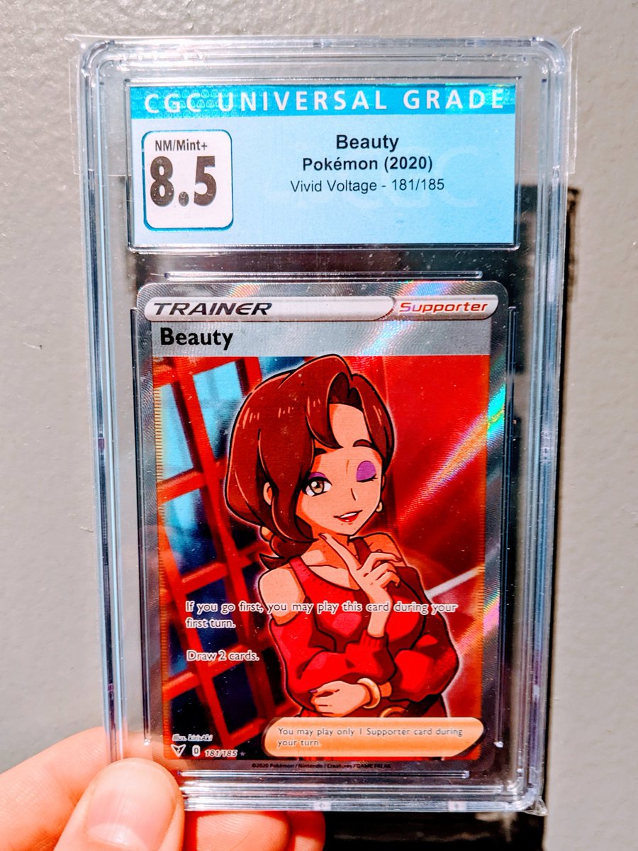 Giving away this CGC 8.5 FA Beauty from Vivid Voltage! 🔥

How to enter:
Follow me✅
RT this tweet♻️
Tag 1 friend below👇

Rolling the winner live on stream Monday, 2/21🙌
Twitch.Tv/Daylights