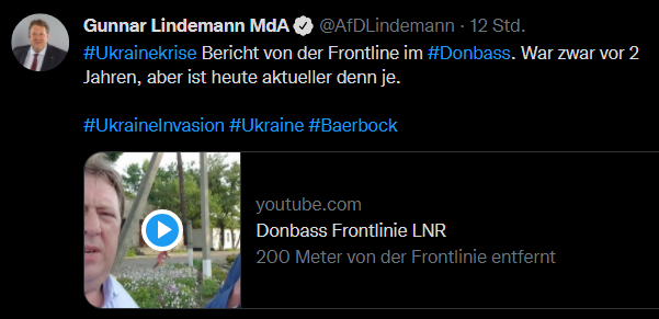 DidiDohle's tweet photo. Der Gunnar L. ist eine alte Kampfmaschine mit knallharter Fronterfahrung, da er jetzt die Koch-Influencer-Ecke gewechselt ist, wird er wohl aus seiner Unterhose einen leckeren Eintopf für 2 Kompanien kochen, mit Einlage.
#Lindemann #Kochstudio finanziert durch die #noafd. https://t.co/YTMVzV7HM9