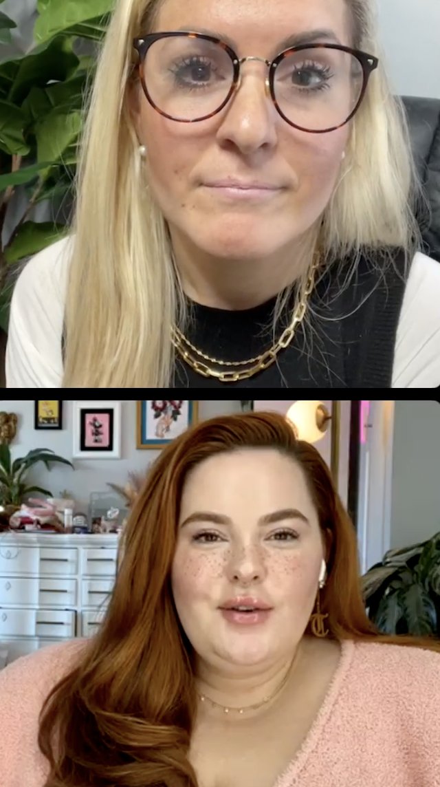 <a href="/DietitianAnna/">Anna Sweeney MS, RD, LDN, CEDS-S</a> <a href="/Tess_Holliday/">Tess H🍒lliday</a> "Part of why I chose to share my diagnosis is when I started working with <a href="/DietitianAnna/">Anna Sweeney MS, RD, LDN, CEDS-S</a> ... is I realized that it was a larger problem that needed to be discussed more." <a href="/Tess_Holliday/">Tess H🍒lliday</a> about sharing her experience getting support for her eating disorder. Watch now on IG!