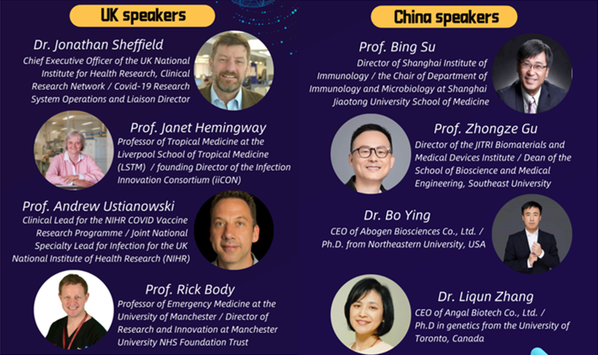 UK-China Roundtable on R&amp;D for Future Pandemic Prevention: Testing, Vaccines and Therapeutics, hosted on Wednesday February 16, 2022. Join experts from academia and industry in both the UK and China. Sign up at: bit.ly/3HB2uym