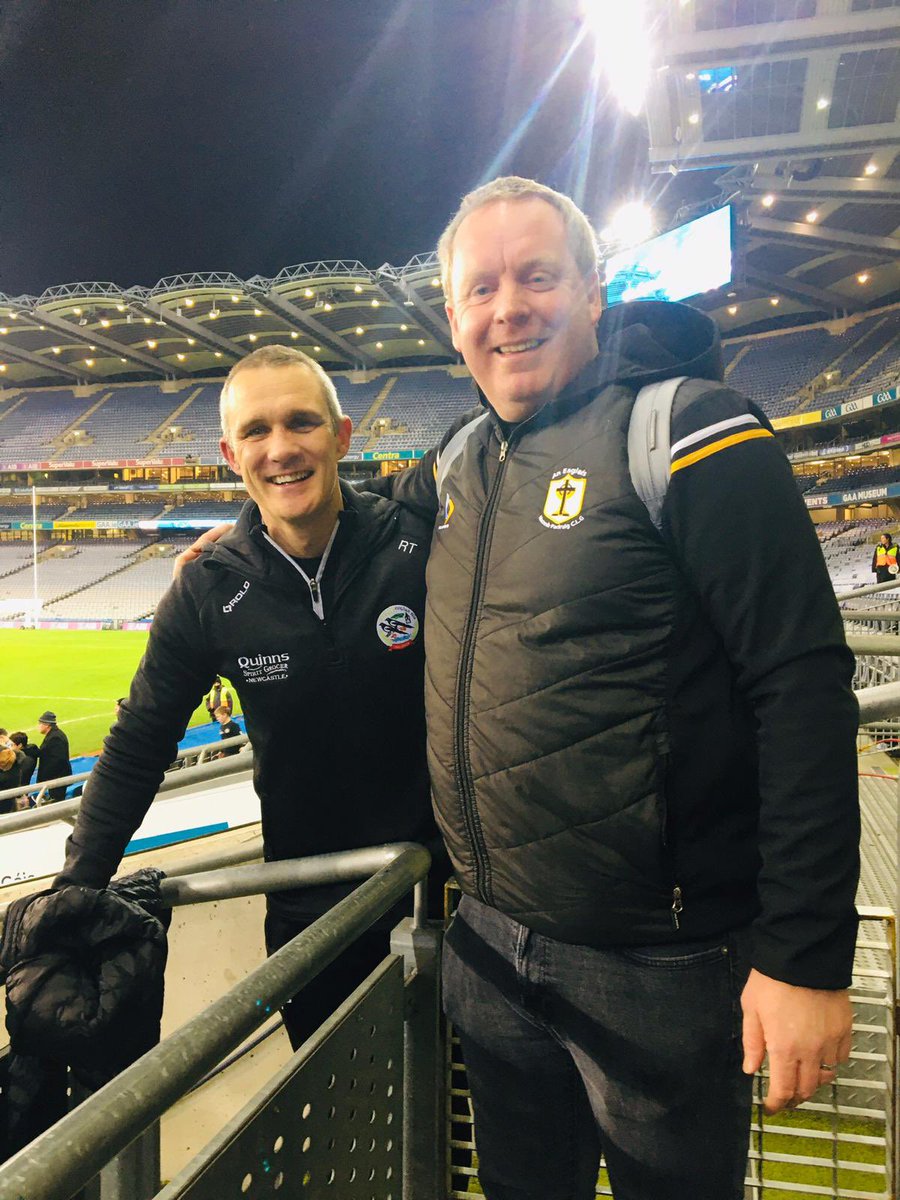 RichieT1414's tweet photo. My lucky Mascots.  Although the Da beat us in ‘96 @EglishGAC @StJoesC #upthejoes @KilcooGAC #UTM https://t.co/HLvheNpnIC