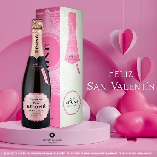DLK_Impo's tweet photo. ❤️‍🔥 Celebra #SanValentín con la mejor compañía y nuestro extra brut Edoné Rosé, con su poderoso sabor a frutos rojos y sus minúsculas burbujas🥂Pedidos: ➡https://t.co/rA1BJDZZTz 📲3107974842 https://t.co/DNP00NxAk9