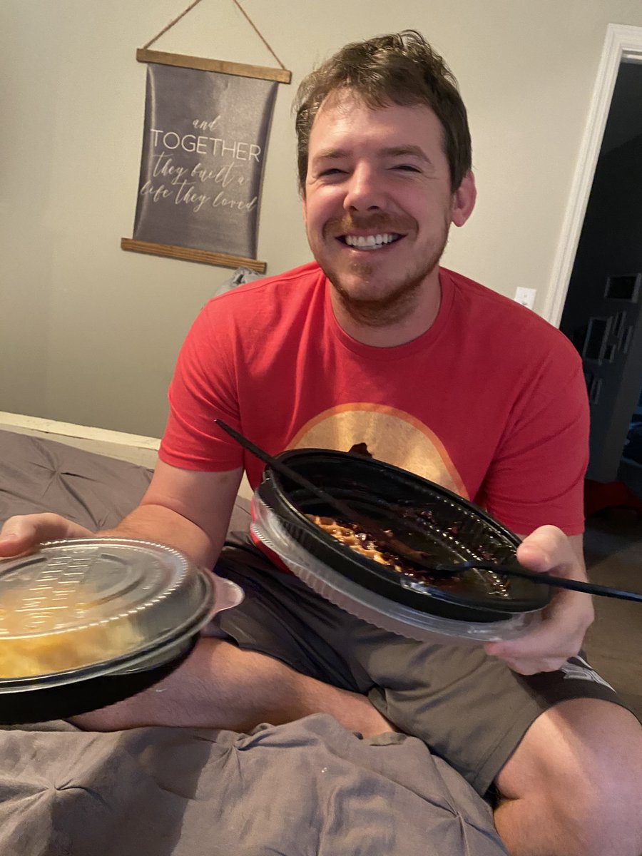 sydthomp14's tweet photo. Waffle House #99 
wow wow wow. That’s a lot of months.... 
spent this one having a little breakfast in bed while little man snoozed. 
my very favorite tradition ❤️ can’t wait to continue the waho trips forever &amp; ever!! @ColbyPainter32 https://t.co/0upleZMOxn