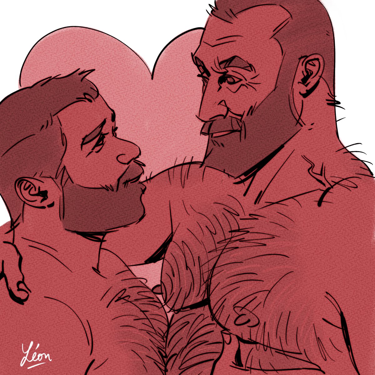 Happy hairy valentine's day 💕