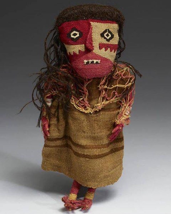 RT @archaeologyart: A Chancay textile doll from Peru, circa 1000 - 1300 AD. https://t.co/TNzqnqDfvy