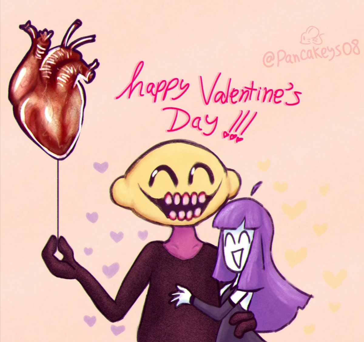 pancakeys08's tweet photo. #ValentinesDay2022 #spookymonth #lavanderade happy Valentine's day!!! Some Lila x Monster yasss https://t.co/tGZLXPQJHi
