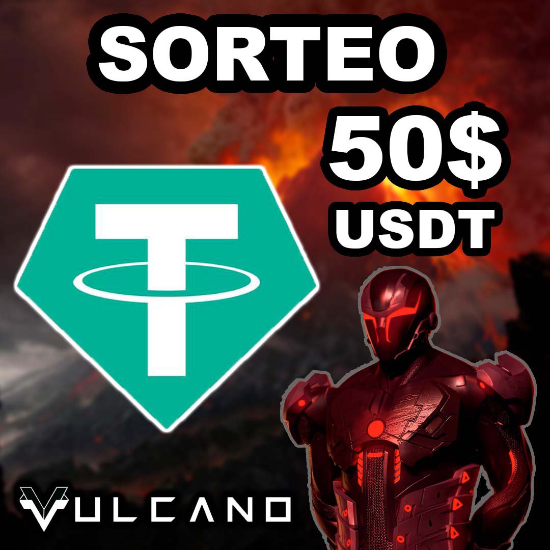 CriptoDrake's tweet photo. SORTEO DE 50$ USDT CON @Vulcano_Game 🌋🎁

CONDICIONES:
- Seguir esta cuenta y la de @Vulcano_Game 
- Dar RT a este Tweet.
- Dejar un like y comentar este vídeo:
https://t.co/WbrqVIB1cp
- Suscribirse al canal (Criptodrake).
Fin: Sábado 19, 23:00 UTC. https://t.co/RfAQMYII8Z