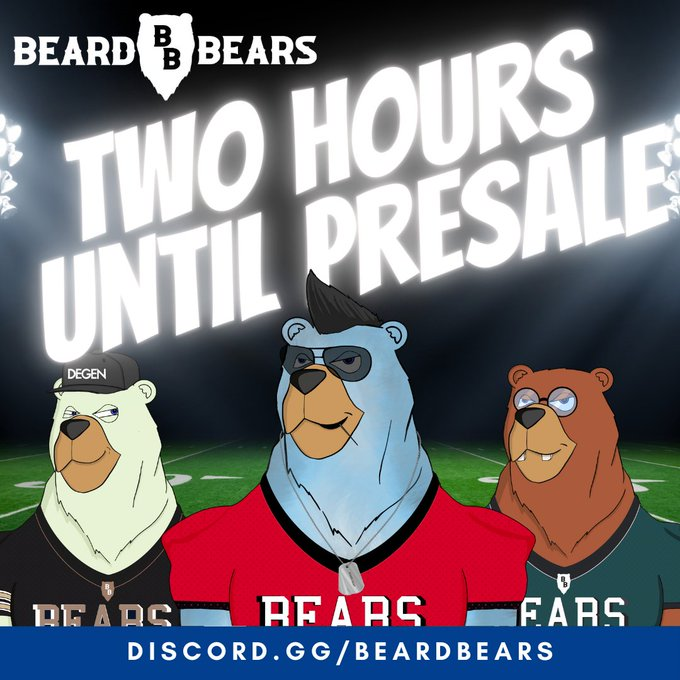 IUhunter68's tweet photo. @cometwtf #beardbears @BeardBearsNFT https://t.co/GYUNxDsRY0