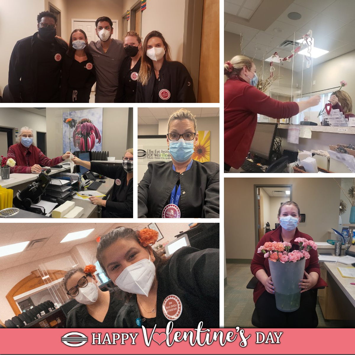 EyeInstituteWFL's tweet photo. 💗 Happy Valentine's Day! We LOVE our Patients and Staff! #eyespecialists https://t.co/OVraIieCEh
