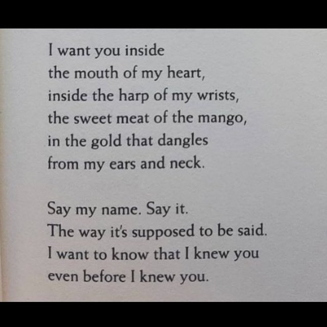 From Dulzura by Sandra Cisneros.