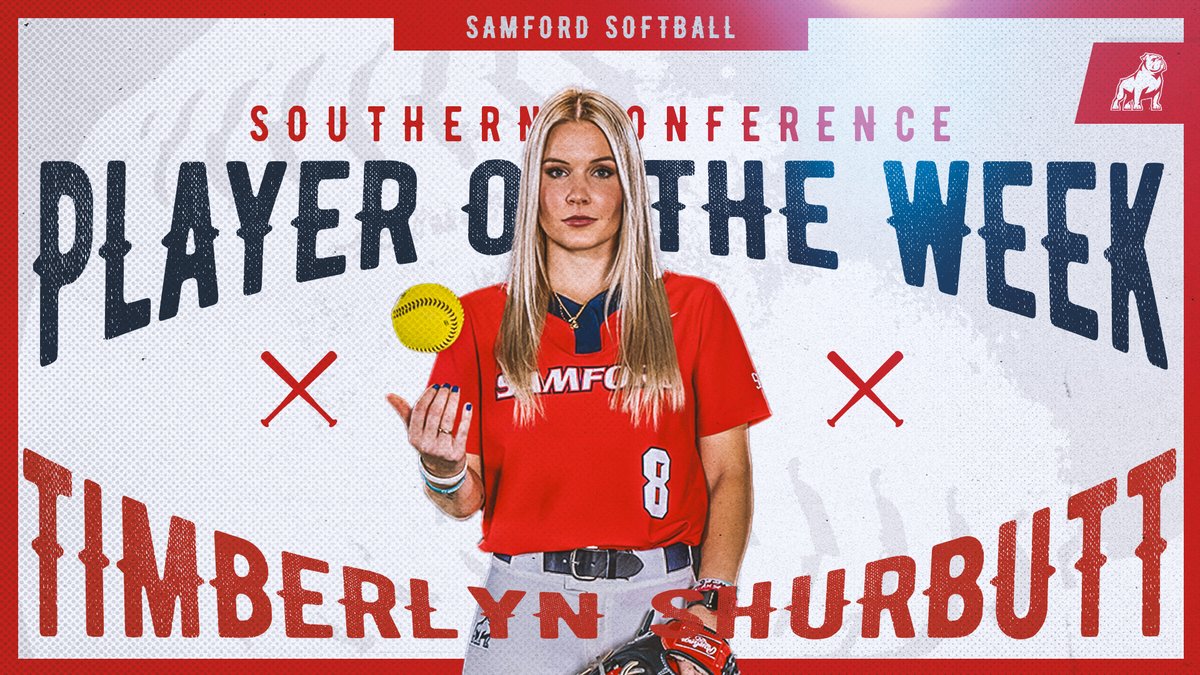 𝐘𝐨𝐮𝐫 𝐒𝐨𝐂𝐨𝐧 𝐏𝐥𝐚𝐲𝐞𝐫 𝐨𝐟 𝐭𝐡𝐞 𝐖𝐞𝐞𝐤.

<a href="/timb3rlyn/">timberlyn :-)</a> ➤ two doubles, a triple, a home run, &amp; seven RBI in five games.

📰 bit.ly/3gKYKyM

#SetTheStandard 
#AllForSAMford