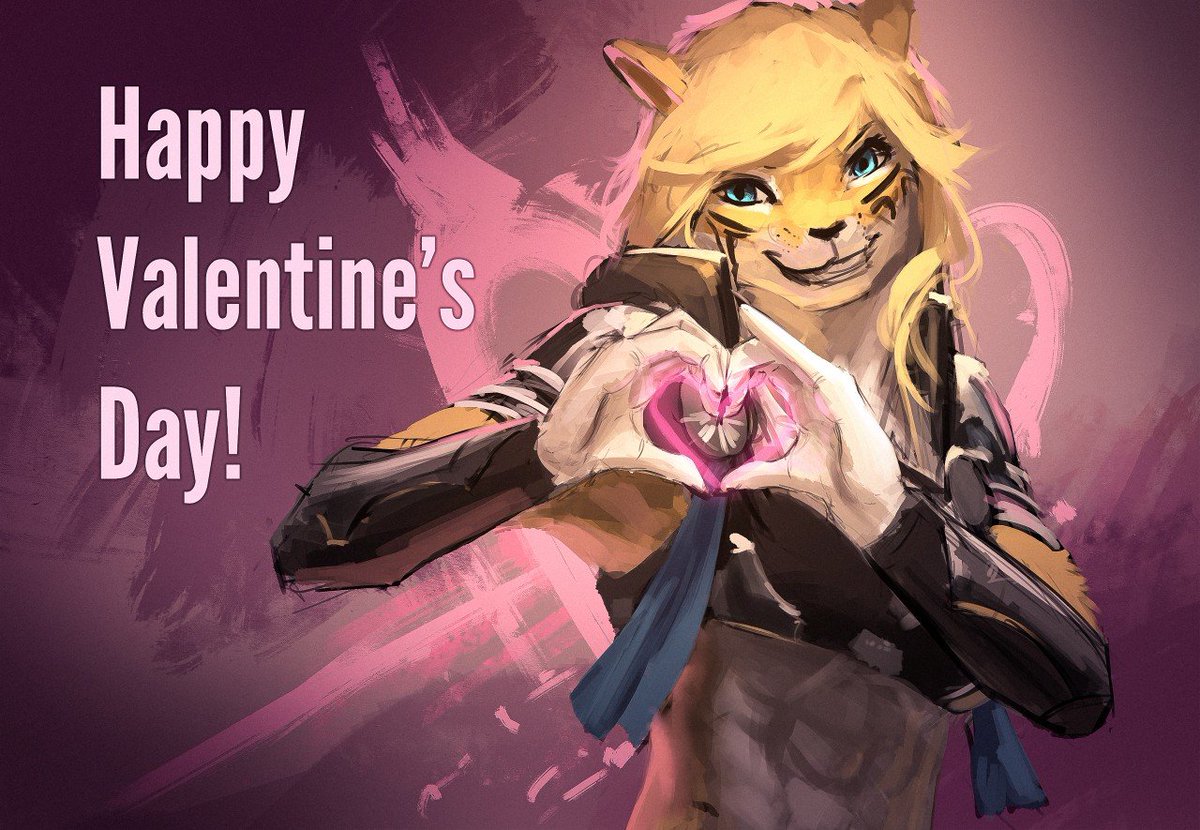 Have a very merry Valentine's day, one and all!  Big hugs and loves from the Beast Mom herself!  See you all soon! <3