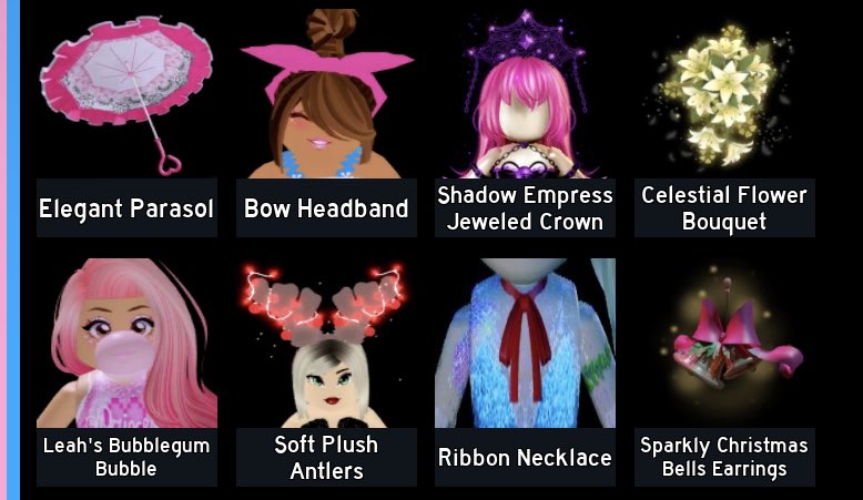 rockxtb's tweet photo. trading these!
i don’t offer
like = nty 
#royalehightrades #royalehightrading #royalehigh #Adoptmetrades #adoptme https://t.co/96MQUtXrXx
