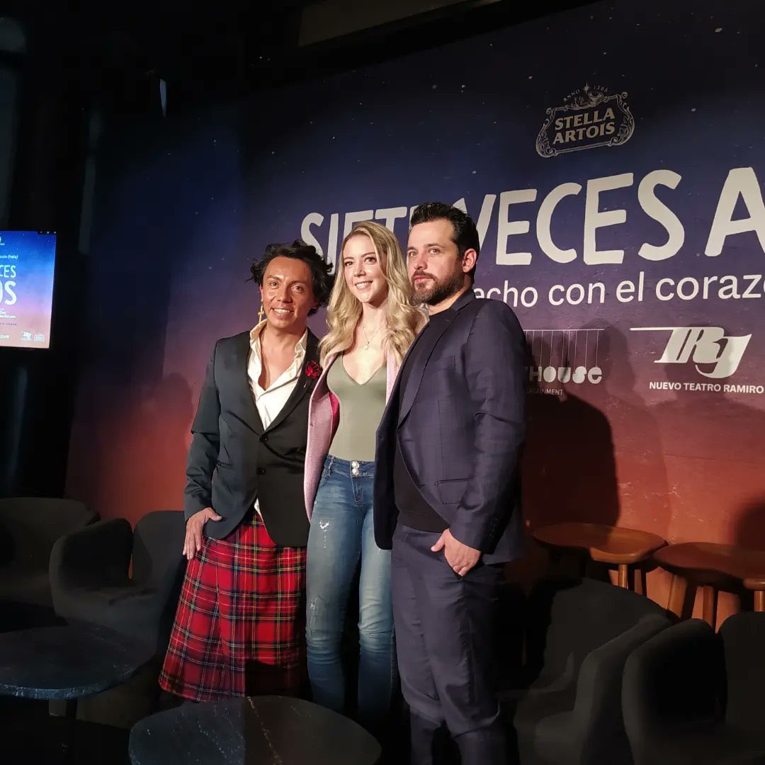 No hay mejor regalo para mí este 14 de feb♥️ que poder compartir está noticia con ustedes. En esto hemos estado trabajando todo este tiempo. <a href="/sietevecesadios/">sietevecesadios</a> es un apapacho al corazón y me siento muy feliz de regresar al teatro con este increíble musical 100% original y mexicano.