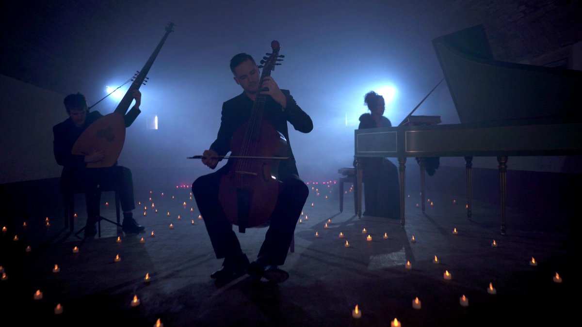 giacadam's tweet photo. Concerto per palati fini stasera al #teatromiela con #ForquerayUnchained, ovvero la viola da gamba potente e libera di André Lislevand e il liuto di Jadran Duncumb, accompagnati dal cembalo di Paola Erdas, fata madrina di questi straordinari giovani artisti. Wow! @WunderkammerTS https://t.co/bQFxvGTvi5