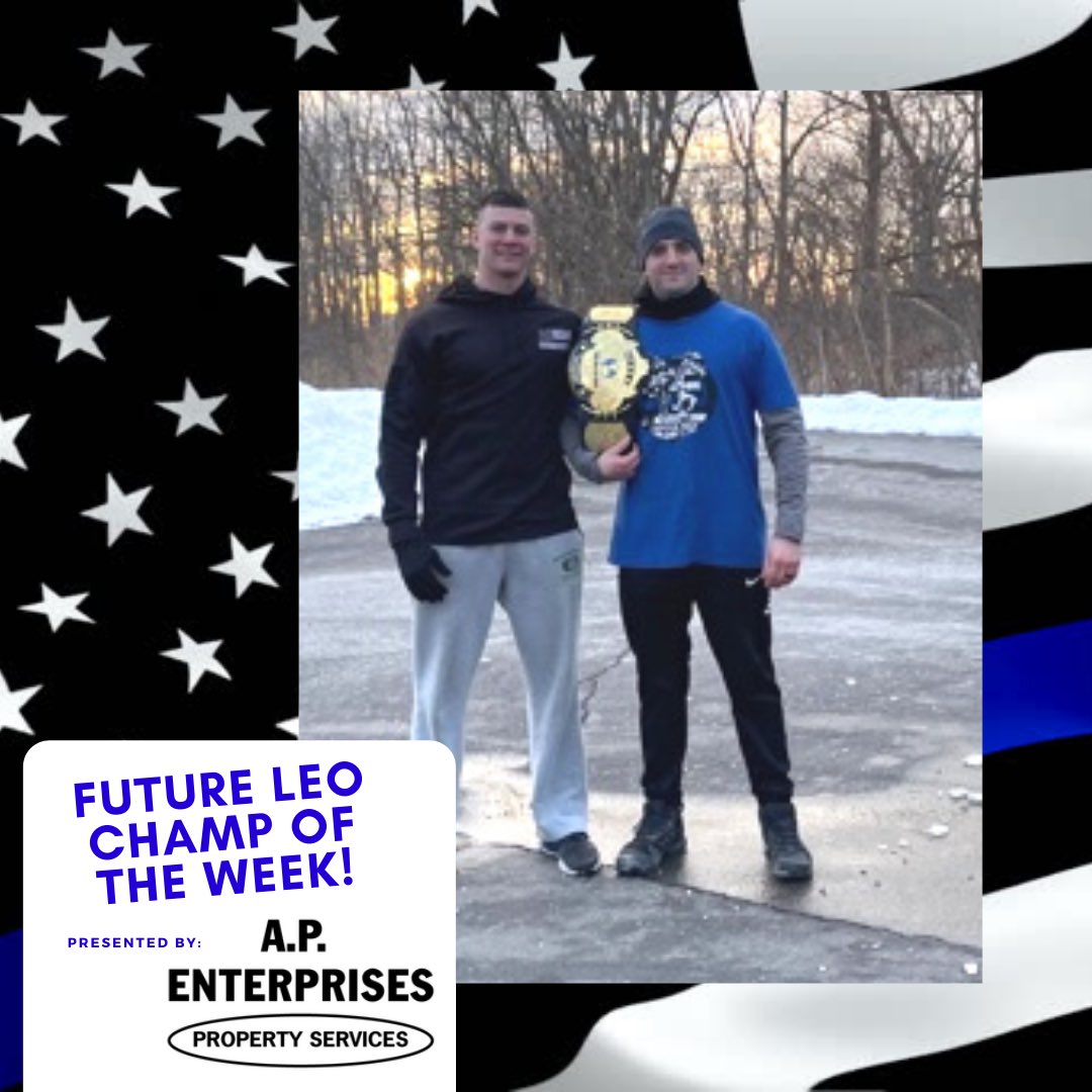 Police_Prep's tweet photo. Thank you to Sean Fico and A.P Property Services for sponsoring our Future LEO of the week! This weeks class champ is Chris! Congratulations Chris! #policeprep #FutureLEOs #newgaurdians #mentoringmatters https://t.co/KIB75HOJtt